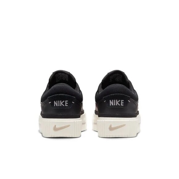 Nike Women’s Court Legacy Lift Platform Shoes Black Violet DM7590-002, Size 12 - Picture 13 of 14